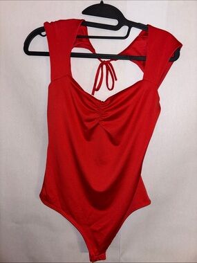 Women’s Red bodysuit